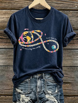 Women's Copy Moon Joy Print T-shirt