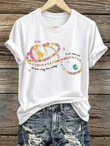 Women's Copy Moon Joy Print T-shirt
