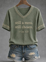 Classic Funny Christian Short Short-Sleeved Shirt