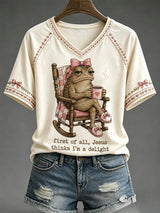 Women's Jesus Thinks I'm A Delight  T-Shirts