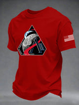 Men's Artemis II Round Neck Casual Printed T-Shirt