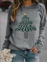 🔥Buy 3 Get 15% Off🔥Women's  Funny Christmas Tree With fdt   Sweatshirt