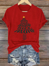 🔥Buy 3 Get 15% Off🔥Women's  Funny Christmas Tree With fdt T-Shirt