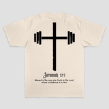 Jeremiah 17:7 Blessed Is The One Who Trusts In The Lord Printed Men's T-shirt
