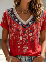Women's Casual Printed Top