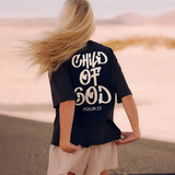 Child Of God Psalm 23 Printed Women's T-shirt