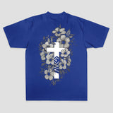 Floral Cross Printed Women's T-shirt