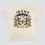 Jesus The Way The Truth The Life Printed Women's T-shirt