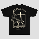 He Left The 99 To Rescue Me Printed Men's T-shirt