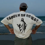 Yahweh Or No Way Printed Men's T-Shirt