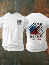 Men's Round-Neck 250 YEARS Printed T-Shirt