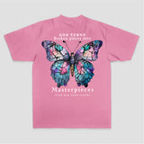 God Turns Broken Pieces Into Masterpieces Printed Women's T-shirt