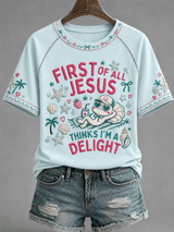 Women's Faith Printing  T-Shirts