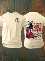 Men's WE'LL PUT A BOOT Print T-Shirt
