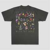 It Is Well With My Soul Printed Women's T-shirt