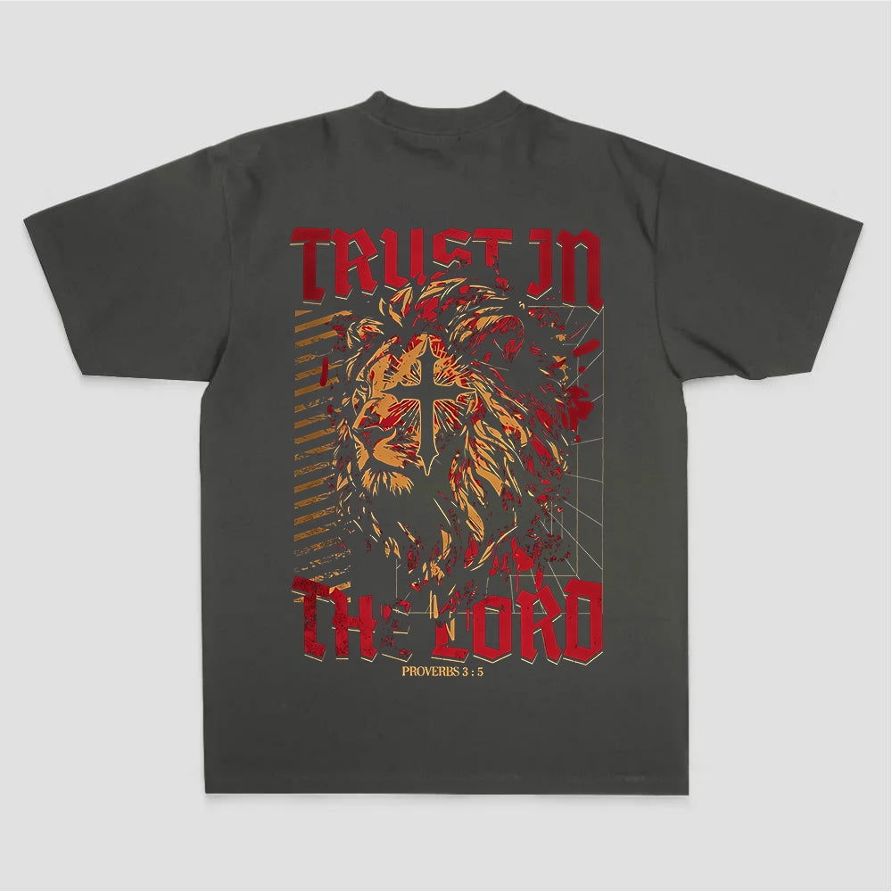 Trust In The Lord Printed Women's T-shirt