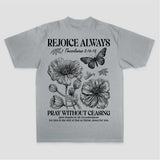 Rejoice Always Printed Women's T-shirt
