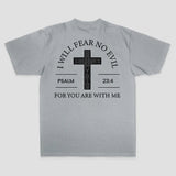 I Will Fear No Evil Printed Men's T-shirt