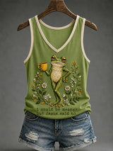 I Could Have Been More Impulsive, But Jesus Restrained Me. (Women'S Faith Printed Vest)