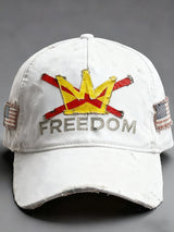 🔥Buy 3 Get 15% Off🔥Unisex Freedom No King Printed Hat