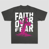 Faith Over Fear Printed Women's T-shirt
